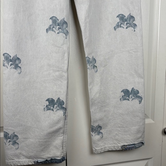 We The Free Geranium Slouchy Straight Jeans Size 30 New With Tag Sold out! - Picture 14 of 14